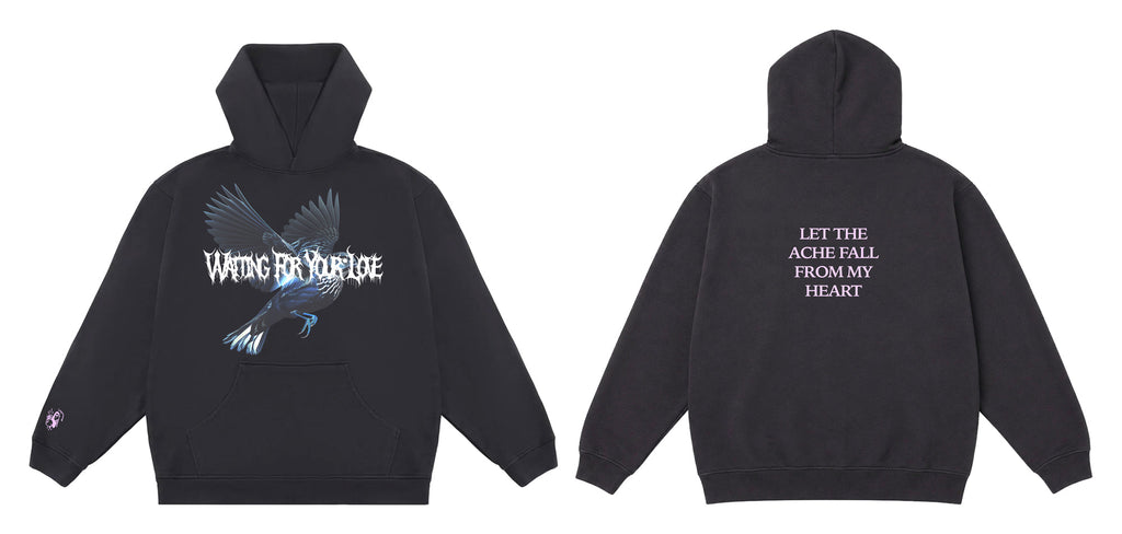 Waiting For Your Love Black Hoodie