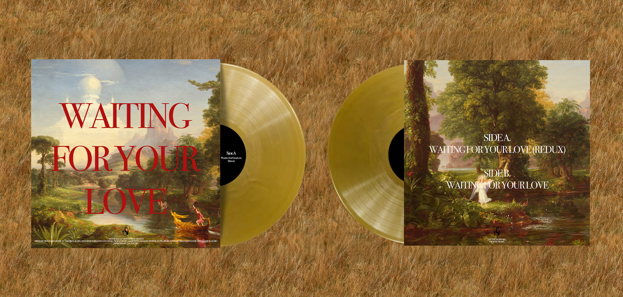 Signed Waiting For Your Love Vinyl - Gold