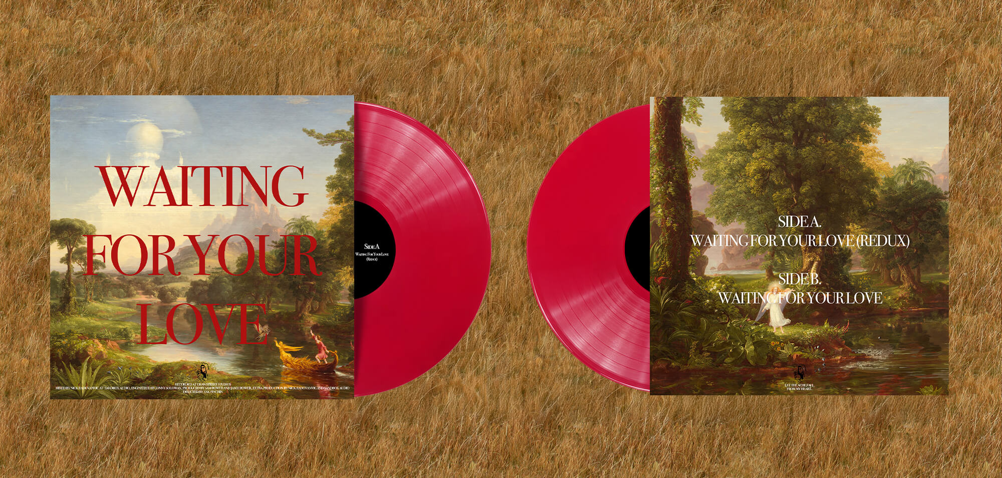 Signed Waiting For Your Love Vinyl - Red